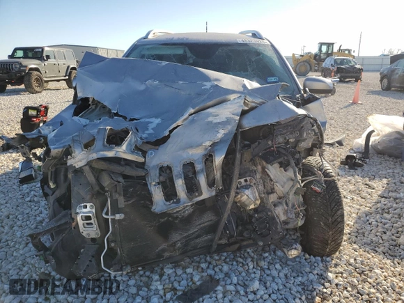 2015 Jeep Cherokee Latitude with VIN 1C4PJLCB8FW690595, listed as a Copart auction lot 48323925 with 0 mi miles and Salvage Title. Bid and sale history available at carsss.com. Image 5.