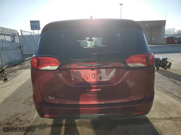 2020 Chrysler Pacifica Touring with VIN 2C4RC1FG6LR133929, listed as a Copart auction lot 48964235 with 24,472 mi miles and Salvage Title. Bid and sale history available at carsss.com. Image 6.