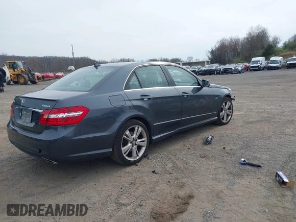 2012 Mercedes-Benz E 350 Luxury with VIN WDDHF8JB0CA563926, listed as a IAAI auction lot 42073792 with 108,703 mi miles and . Bid and sale history available at DreamBid. Image 4.