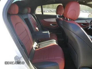 2021 Mercedes-Benz GLC with VIN W1N0J8EB4MF892643, listed as a Copart auction lot 82924654 with 25,270 mi miles and Salvage Title. Bid and sale history available at carsss.com. Image 12.
