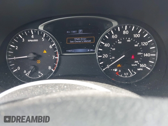 2018 Nissan Pathfinder SL with VIN 5N1DR2MM1JC675383, listed as a IAAI auction lot 41412784 with 115,657 mi miles and . Bid and sale history available at DreamBid. Image 7.