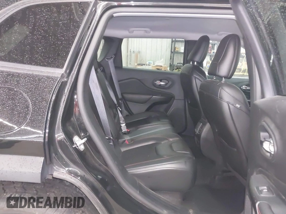 2019 Jeep Cherokee Trailhawk with VIN 1C4PJMBX9KD456748, listed as a IAAI auction lot 42367186 with 91,665 mi miles and . Bid and sale history available at DreamBid. Image 8.