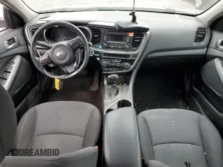 2014 Kia Optima Hybrid LX with VIN KNAGM4AD0E5070309, listed as a Copart auction lot 66709334 with 0 mi miles and Salvage Title. Bid and sale history available at carsss.com. Image 8.