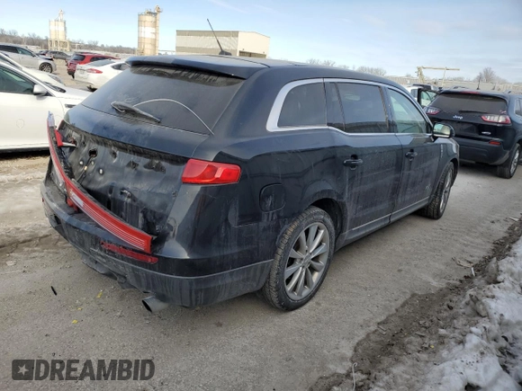 2010 Lincoln MKT EcoBoost with VIN 2LMHJ5AT9ABJ19834, listed as a Copart auction lot 89261885 with 145,932 mi miles and Salvage Title. Bid and sale history available at DreamBid. Image 3.