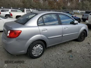2010 Kia Rio LX with VIN KNADH4A38A6627955, listed as a Copart auction lot 43702265 with 138,005 mi miles and Non Repairable. Bid and sale history available at carsss.com. Image 3.