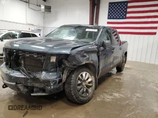 2019 Chevrolet Silverado 1500 Custom with VIN 3GCPYBEH2KG309386, listed as a Copart auction lot 47619785 with Not Provided miles and Salvage Title. Bid and sale history available at DreamBid. Image 1.
