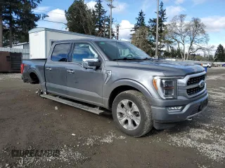 2023 Ford F-150 XL with VIN 1FTFW1E84PFB68860, listed as a Copart auction lot 43995925 with 11,457 mi miles and Salvage title. Bid and sale history available at DreamBid. Image 4.