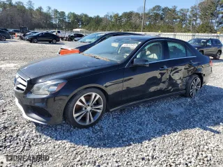 2016 Mercedes-Benz E-Class E 350 Sport with VIN WDDHF5KB1GB229093, listed as a Copart auction lot 43632645 with 133,200 mi miles and Salvage Title. Bid and sale history available at carsss.com. Image 1.