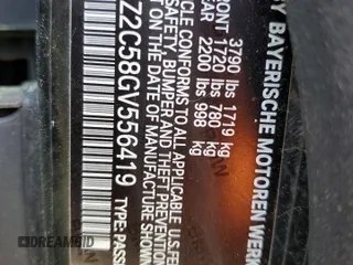 2016 BMW i3 z VIN WBY1Z2C58GV556419, wystawiony jako Copart lot #52809995 z przebiegiem 59 363 mil mil oraz Tytuł czysty. Historia ofert i sprzedaży dostępna na DreamBid. Obrazek 12.