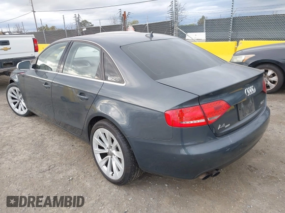 2010 Audi A4 2.0T Premium Plus with VIN WAUEFAFL2AN001812, listed as a IAAI auction lot 41501229 with 169,478 mi miles. Bid and sale history available at carsss.com. Image 3.