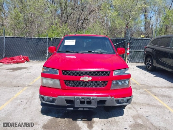 2012 Chevrolet Colorado LT w/1LT with VIN 1GCDSCF97C8135307, listed as a IAAI auction lot 41992658 with 224,343 mi miles. Bid and sale history available at carsss.com. Image 12.
