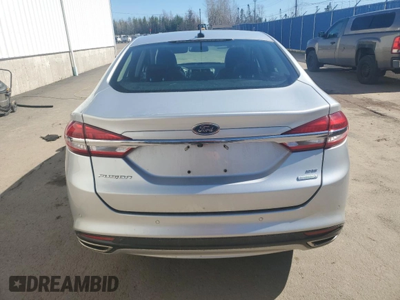 2017 Ford Fusion SE with VIN 3FA6P0H92HR172749, listed as a Copart auction lot 55575595 with 132,767 mi miles and Salvage Title. Bid and sale history available at DreamBid. Image 6.
