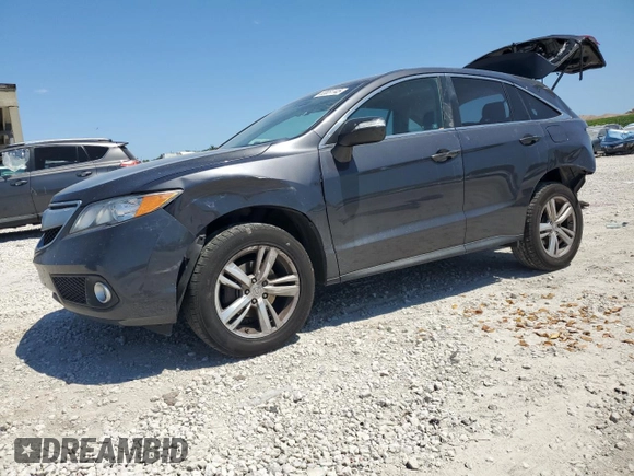 2013 Acura RDX Technology with VIN 5J8TB4H5XDL018512, listed as a Copart auction lot 53651145 with 113,634 mi miles and Salvage Title. Bid and sale history available at DreamBid. Image 1.