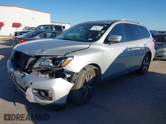 2018 Nissan Pathfinder S with VIN 5N1DR2MN8JC609390, listed as a IAAI auction lot 41113373 with 118,933 mi miles and . Bid and sale history available at DreamBid. Image 18.