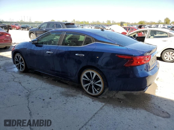 2018 Nissan Maxima Platinum with VIN 1N4AA6APXJC360754, listed as a Copart auction lot 53066555 with 79,358 mi miles and Salvage Title. Bid and sale history available at DreamBid. Image 2.