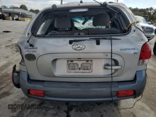 2005 Hyundai Santa Fe GLS with VIN KM8SC13D35U855615, listed as a Copart auction lot 74229614 with Not Provided miles and Non Repairable. Bid and sale history available at carsss.com. Image 6.