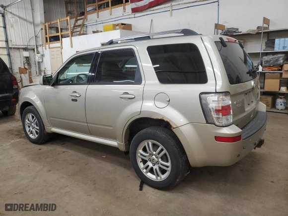 2010 Mercury Mariner Premier with VIN 4M2CN9HG8AKJ09102, listed as a Copart auction lot 51755325 with 187,163 mi miles and Salvage Title. Bid and sale history available at carsss.com. Image 2.