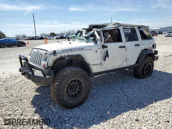 2013 Jeep Wrangler Unlimited Rubicon with VIN 1C4HJWFG4DL549356, listed as a Copart auction lot 46799055 with 172,327 mi miles and Salvage Title. Bid and sale history available at carsss.com. Image 1.