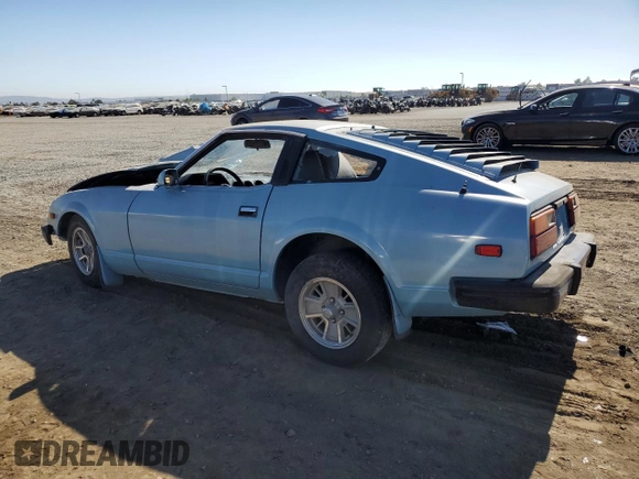 1979 Datsun 280ZX z VIN HS130123182, wystawiony jako Copart lot #61076424 z przebiegiem 48 711 mil mil oraz Szkody całkowita. Historia ofert i sprzedaży dostępna na DreamBid. Obrazek 2.