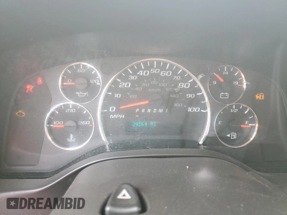 2023 Chevrolet Express Cargo with VIN 1GCWGAFP9P1126958, listed as a Copart auction lot 63655535 with 24,564 mi miles and Clean title. Bid and sale history available at DreamBid. Image 9.