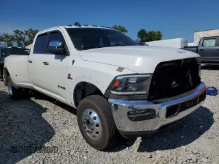 2019 Ram 3500 Longhorn with VIN 3C63RRKL5KG624249, listed as a Copart auction lot 66999644 with 57,129 mi miles and Salvage Title. Bid and sale history available at carsss.com. Image 4.
