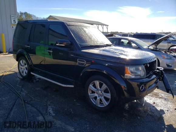 2016 Land Rover LR4 HSE with VIN SALAG2V60GA799977, listed as a Copart auction lot 87963435 with 122,982 mi miles and Salvage Title. Bid and sale history available at DreamBid. Image 4.