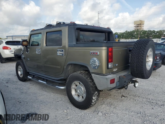 2006 Hummer H2 z VIN 5GRGN22U46H107234, wystawiony jako Copart lot #54389475 z przebiegiem Nie podano mil oraz Czysty tytuł • Clean title. Historia ofert i sprzedaży dostępna na DreamBid. Obrazek 2.