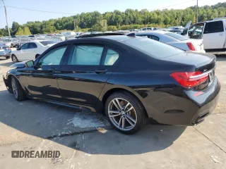 2018 BMW 7 Series ALPINA B7 xDrive with VIN WBA7F2C50JG424655, listed as a Copart auction lot 70325634 with 0 mi miles and Salvage Title. Bid and sale history available at carsss.com. Image 2.