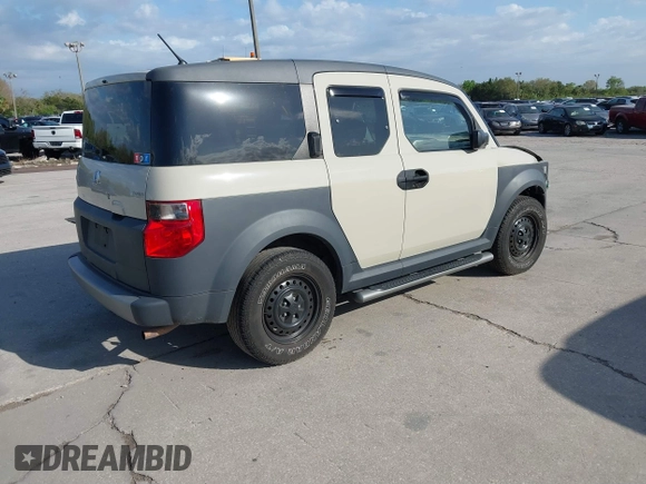 2005 Honda Element LX with VIN 5J6YH18325L008312, listed as a IAAI auction lot 41731628 with 177,797 mi miles and . Bid and sale history available at DreamBid. Image 4.