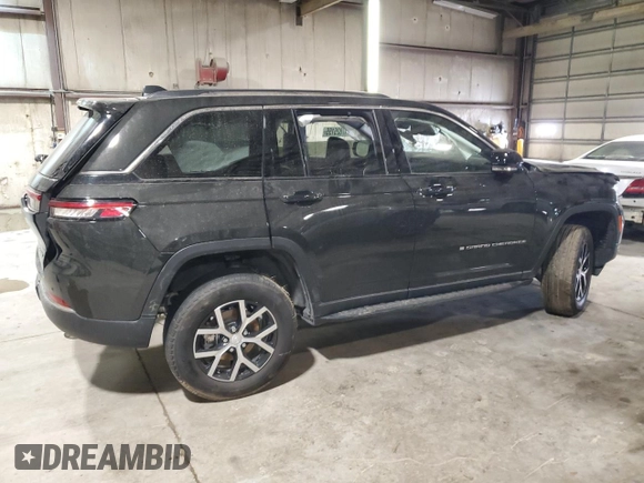 2023 Jeep Grand Cherokee Limited z VIN 1C4RJHBG3PC612389, wystawiony jako Copart lot #47825155 z przebiegiem 14 585 mil mil oraz Szkoda całkowita • Salvage title. Historia ofert i sprzedaży dostępna na DreamBid. Obrazek 3.