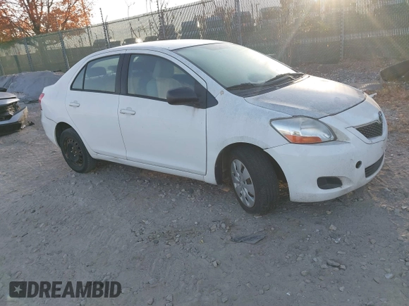2010 Toyota Yaris with VIN JTDBT4K33A1394734, listed as a IAAI auction lot 40704798 with 156,032 mi miles. Bid and sale history available at carsss.com. Image 1.