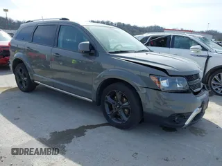 2020 Dodge Journey Crossroad with VIN 3C4PDCGB9LT268385, listed as a IAAI auction lot 41856454 with 93,111 mi miles and . Bid and sale history available at carsss.com. Image 1.