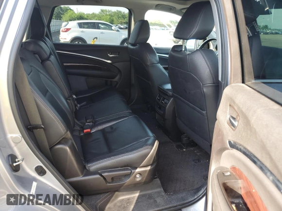 2016 Acura MDX Technology with VIN 5FRYD4H47GB062513, listed as a Copart auction lot 62311665 with 124,975 mi miles and Salvage title. Bid and sale history available at DreamBid. Image 11.