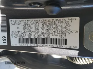2011 Toyota Tacoma PreRunner with VIN 3TMJU4GNXBM111835, listed as a Copart auction lot 42994845 with 100,140 mi miles and Salvage Title. Bid and sale history available at DreamBid. Image 15.