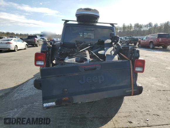 2023 Jeep Gladiator Freedom with VIN 1C6HJTAG5PL512558, listed as a Copart auction lot 45852215 with Not provided miles and Salvage title. Bid and sale history available at DreamBid. Image 6.