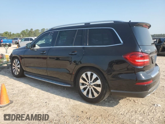 2017 Mercedes-Benz GLS 450 with VIN 4JGDF6EE8HA961700, listed as a Copart auction lot 66122294 with 81,989 mi miles and Salvage Title. Bid and sale history available at DreamBid. Image 2.