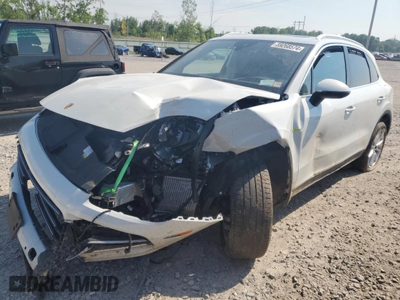 2022 Porsche Cayenne E-Hybrid with VIN WP1AE2AYXNDA26111, listed as a Copart auction lot 59268574 with Not provided miles and Salvage title. Bid and sale history available at DreamBid. Image 1.