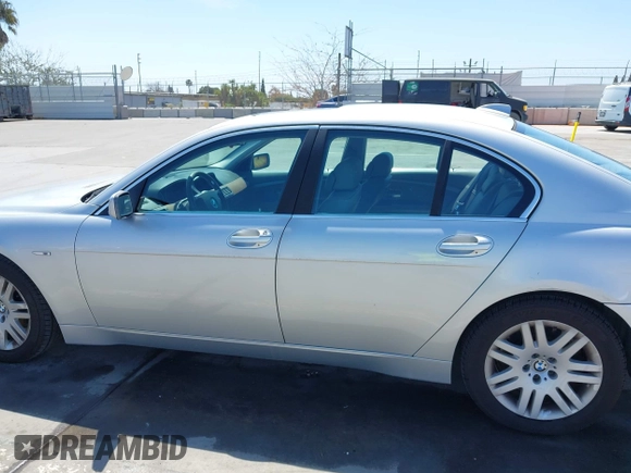 2003 BMW 7 Series 745i with VIN WBAGL63423DP66443, listed as a IAAI auction lot 41993529 with 163,993 mi miles and . Bid and sale history available at DreamBid. Image 14.