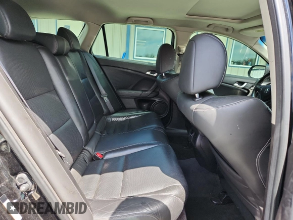 2011 Acura TSX Technology with VIN JH4CW2H62BC002509, listed as a Copart auction lot 64375055 with 188,406 mi miles and Salvage title. Bid and sale history available at DreamBid. Image 11.