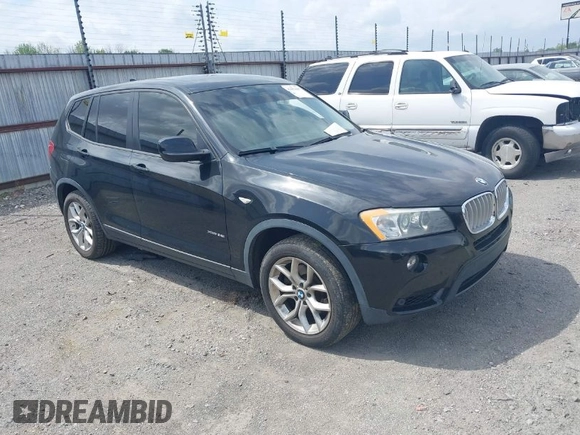 2013 BMW X3 xDrive35i with VIN 5UXWX7C54DL977781, listed as a IAAI auction lot 41912697 with 116,736 mi miles and . Bid and sale history available at DreamBid. Image 1.