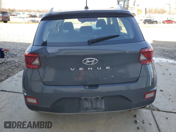 2024 Hyundai Venue Limited with VIN KMHRC8A38RU311652, listed as a Copart auction lot 46458545 with 14,272 mi miles and Salvage Title. Bid and sale history available at DreamBid. Image 6.