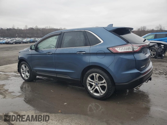2018 Ford Edge Titanium with VIN 2FMPK4K92JBB07087, listed as a Copart auction lot 52729325 with 117,886 mi miles and Salvage Title. Bid and sale history available at carsss.com. Image 2.