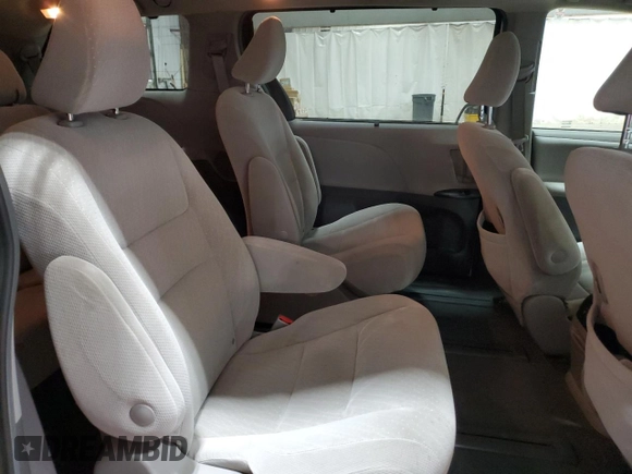 2019 Toyota Sienna LE with VIN 5TDJZ3DC0KS219184, listed as a Copart auction lot 88026925 with 127,430 mi miles and Salvage Title. Bid and sale history available at carsss.com. Image 11.