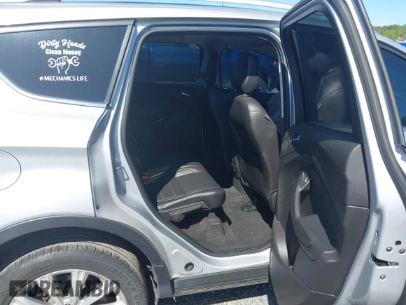 2018 Ford Escape Titanium with VIN 1FMCU9J96JUA33500, listed as a IAAI auction lot 42121736 with 105,430 mi miles and . Bid and sale history available at DreamBid. Image 8.
