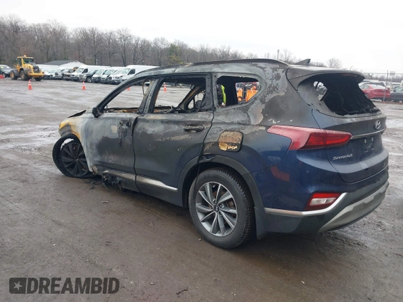 2019 Hyundai Santa Fe SEL with VIN 5NMS33AD8KH015271, listed as a IAAI auction lot 41509318 with Not Provided miles and . Bid and sale history available at DreamBid. Image 3.