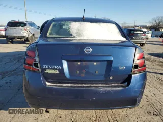 2007 Nissan Sentra 2.0 with VIN 3N1AB61E67L623120, listed as a Copart auction lot 88972365 with 203,299 mi miles and Salvage Title. Bid and sale history available at DreamBid. Image 6.