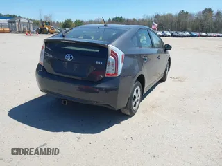 2015 Toyota Prius Four with VIN JTDKN3DU9F0403637, listed as a IAAI auction lot 42168937 with 107,339 mi miles. Bid and sale history available at carsss.com. Image 4.
