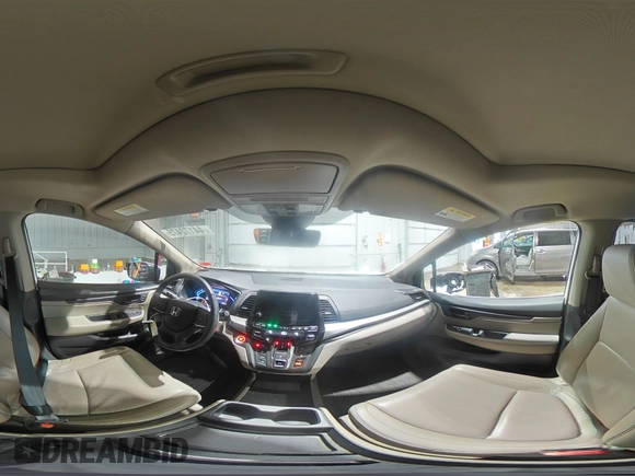 2021 Honda Odyssey EX-L with VIN 5FNRL6H76MB036222, listed as a Copart auction lot 44172475 with 105,388 mi miles and Salvage Title. Bid and sale history available at DreamBid. Image 14.