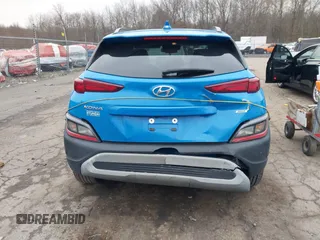 2022 Hyundai Kona SEL with VIN KM8K3CAB1NU762587, listed as a IAAI auction lot 38428363 with 60,115 mi miles and . Bid and sale history available at DreamBid. Image 17.