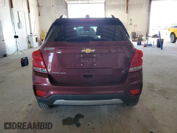 2017 Chevrolet Trax LT z VIN 3GNCJPSB6HL165655, wystawiony jako Copart lot #44524785 z przebiegiem 63 632 mil mil oraz Nie do naprawy • Non repairable. Historia ofert i sprzedaży dostępna na DreamBid. Obrazek 6.